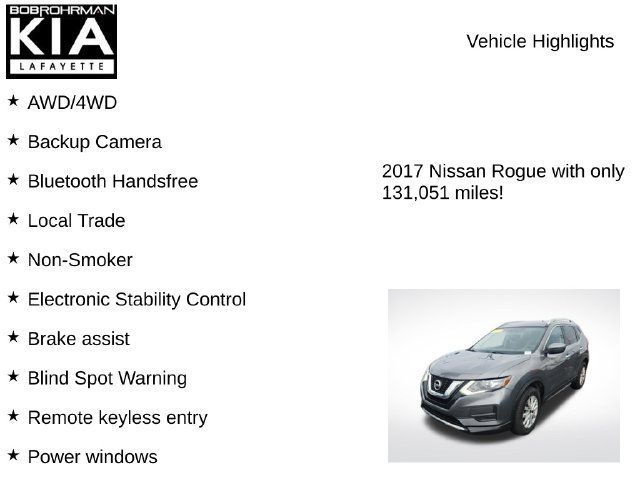 Used 2017 Nissan Rogue SV AWD/4WD image 7