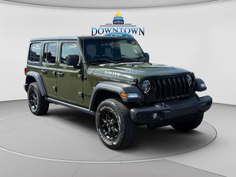 Used 2021 Jeep Wrangler Unlimited Sport AWD/4WD image 1