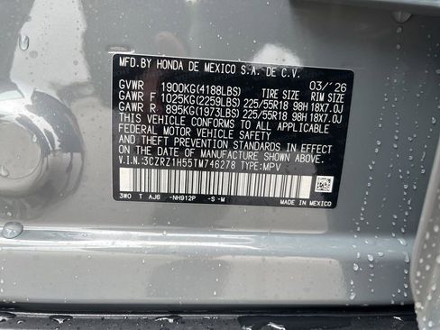 New 2026 Honda HR-V Sport image 5