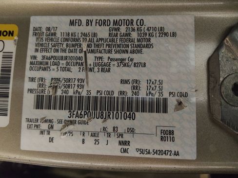 Used 2018 Ford Fusion S image 33