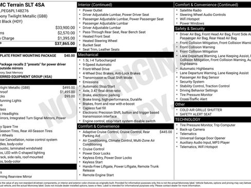 Certified 2023 GMC Terrain SLT image 3