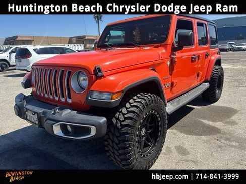 Used 2020 Jeep Wrangler Unlimited Sahara AWD/4WD image 1