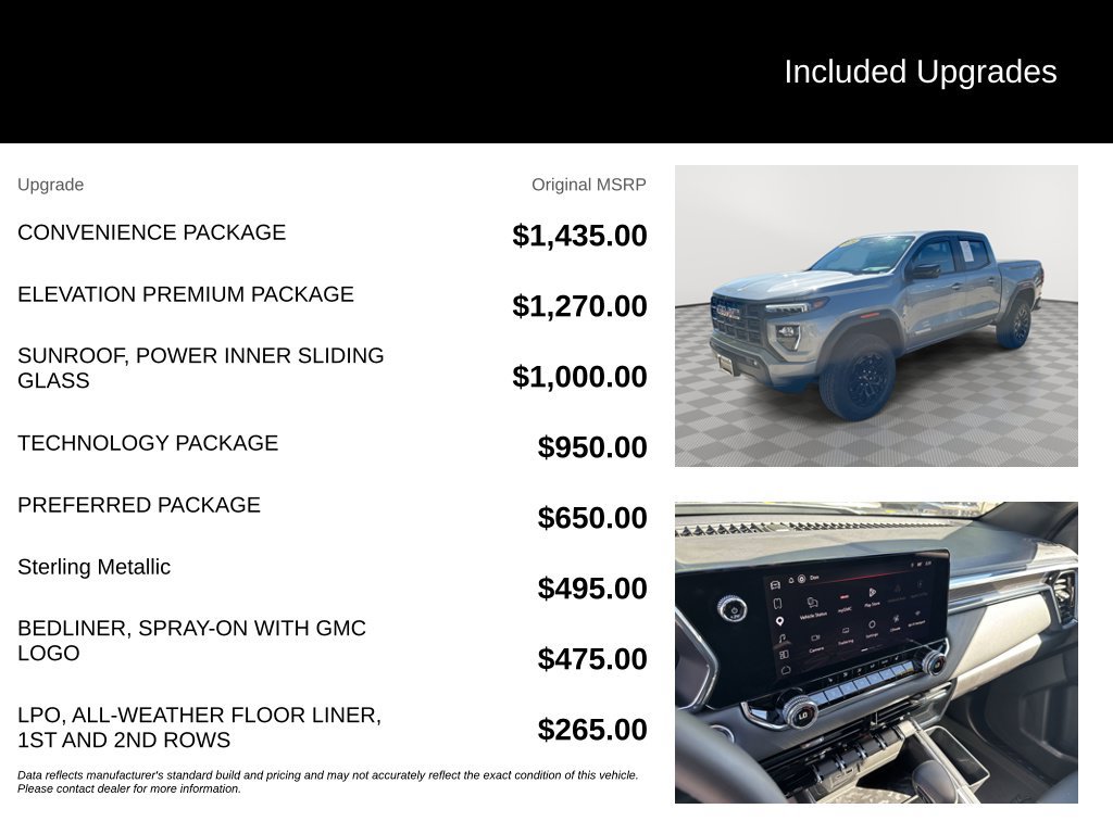 Certified 2026 GMC Canyon Elevation w/ Convenience Package AWD/4WD image 7