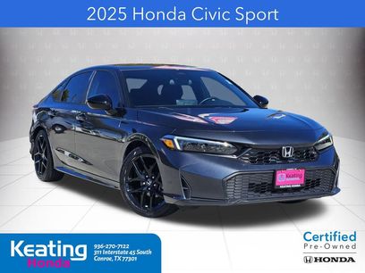 Certified 2025 Honda Civic Sport