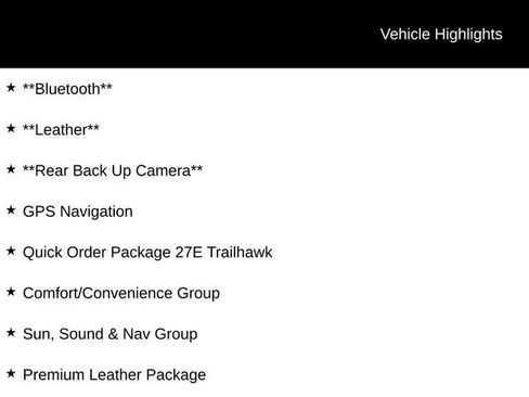 Used 2021 Jeep Cherokee Trailhawk w/ Sun, Sound & Nav Group image 10