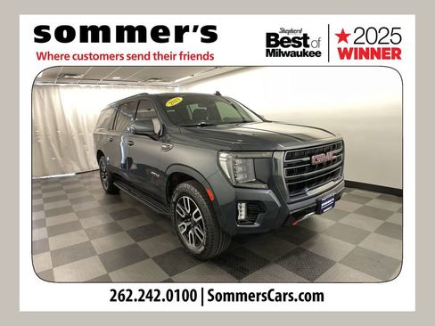 Used 2021 GMC Yukon XL AT4 w/ Technology Package AWD/4WD image 1