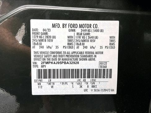 Certified 2023 Ford Edge SEL w/ Convenience Package AWD/4WD image 35