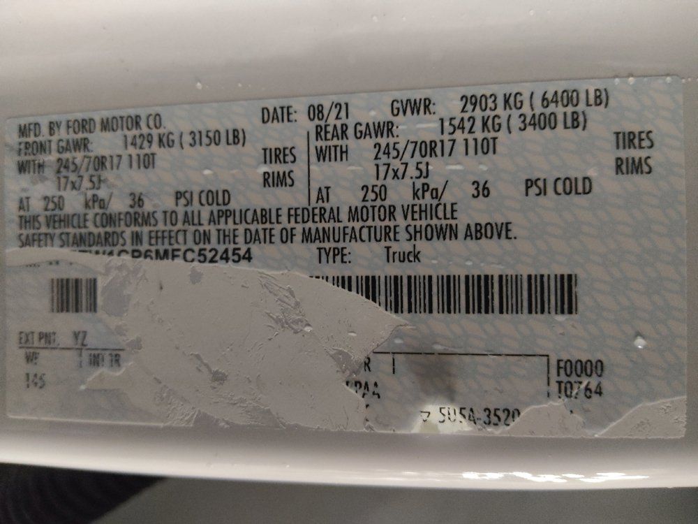 Used 2021 Ford F150 XL w/ Equipment Group 101A High RWD image 33