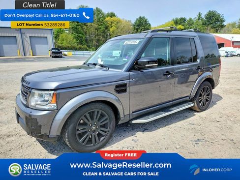Used 2016 Land Rover LR4 HSE AWD/4WD image 1