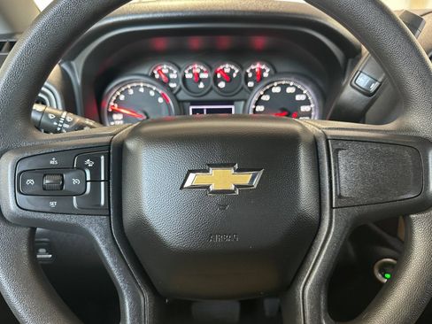 Used 2025 Chevrolet Silverado 1500 Custom w/ Turbomax Blackout Package AWD/4WD image 22