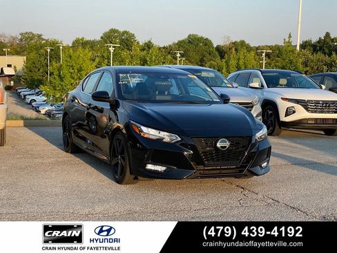 Used 2023 Nissan Sentra SR w/ Midnight Edition Package FWD image 1