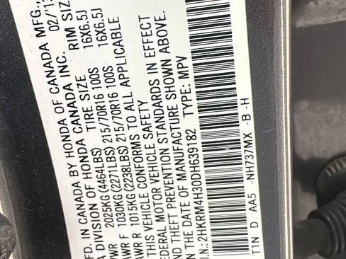 Used 2013 Honda CR-V LX image 15