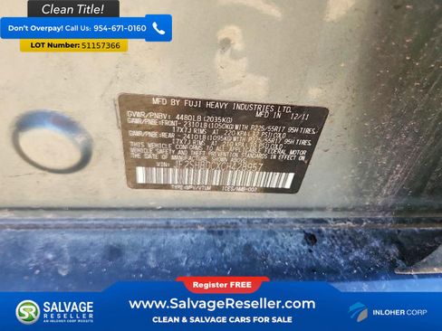 Used 2012 Subaru Forester 2.5X Premium w/ Popular Pkg 2 AWD/4WD image 16