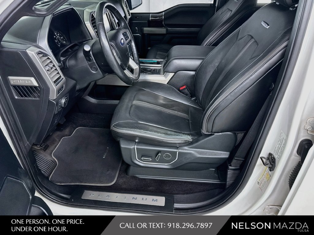 Used 2015 Ford F150 Platinum w/ Equipment Group 701A Luxury AWD/4WD image 17
