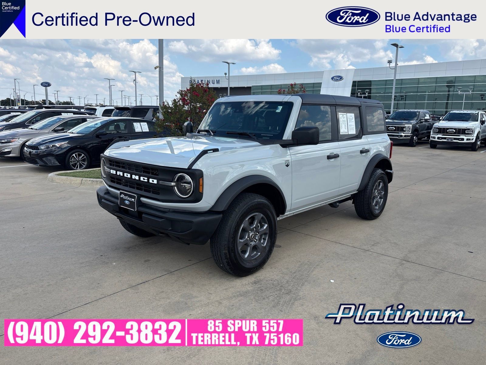 Used 2026 Ford Bronco Big Bend AWD/4WD 360° Tour