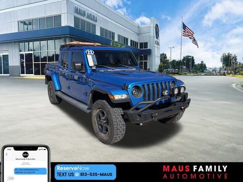 Used 2022 Jeep Gladiator Rubicon w/ Trailer Tow Package image 1