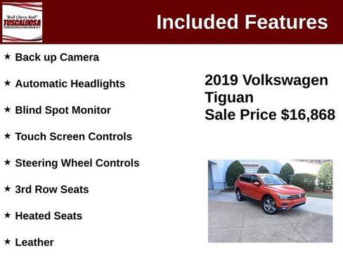 Used 2019 Volkswagen Tiguan SEL Premium AWD/4WD image 6