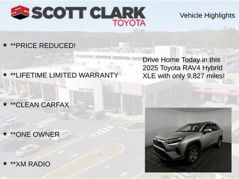 Used 2025 Toyota RAV4 XLE image 12