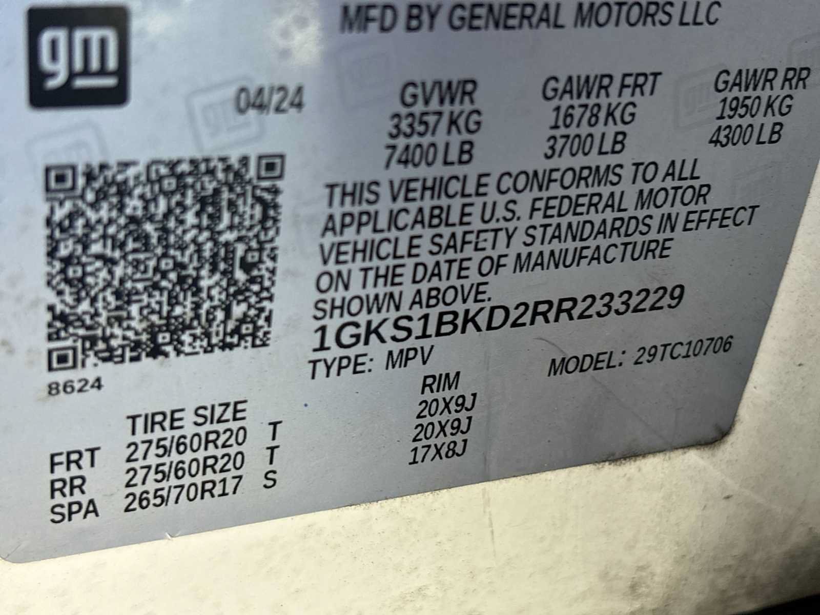 Used 2024 GMC Yukon SLT RWD image 33