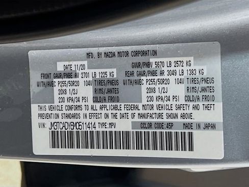 Used 2021 MAZDA CX-9 Grand Touring image 36