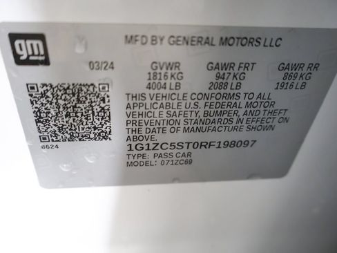Used 2024 Chevrolet Malibu LS w/ Driver Confidence Package FWD image 43