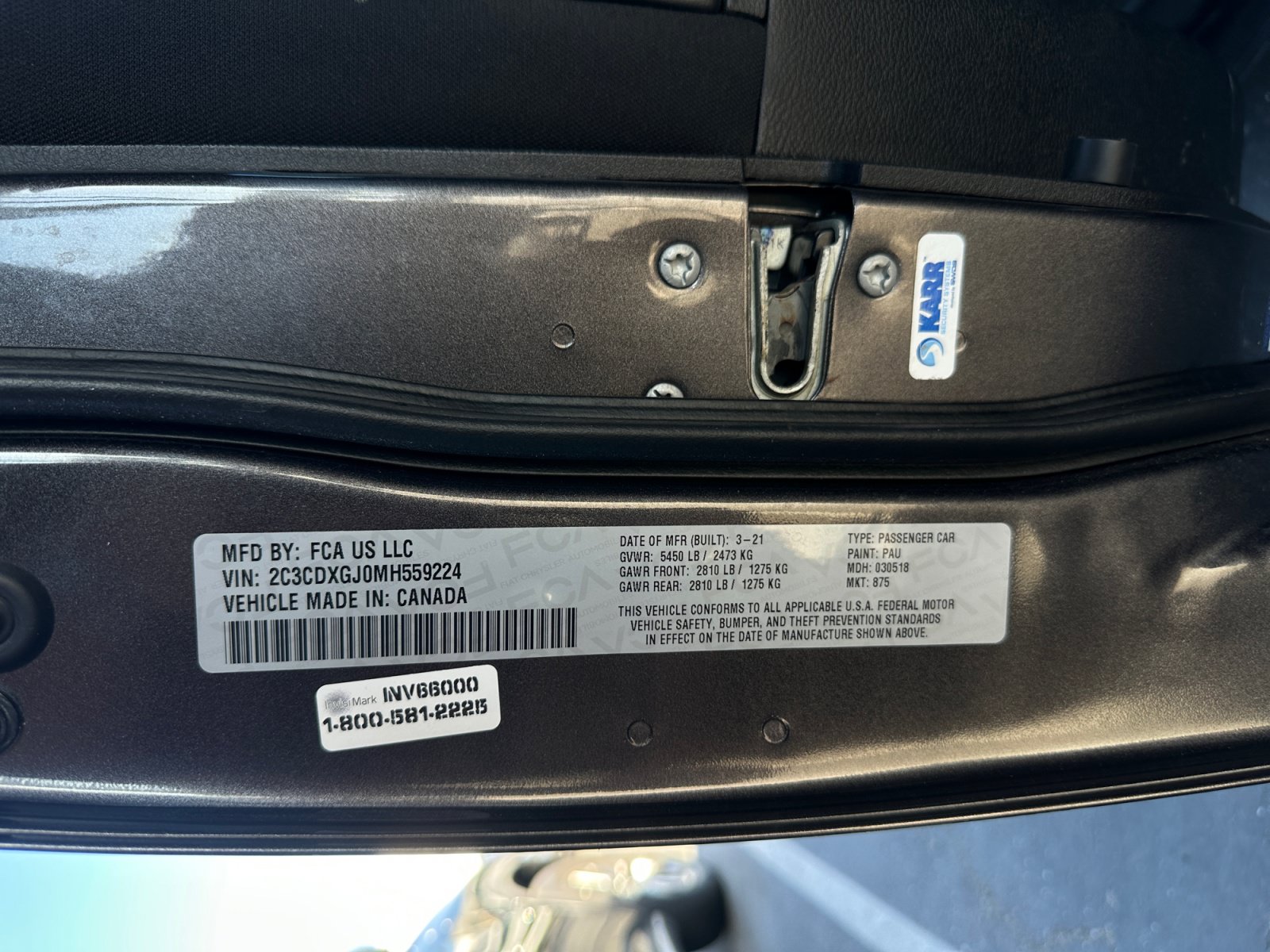 Used 2021 Dodge Charger Scat Pack w/ Navigation & Travel Group RWD image 30