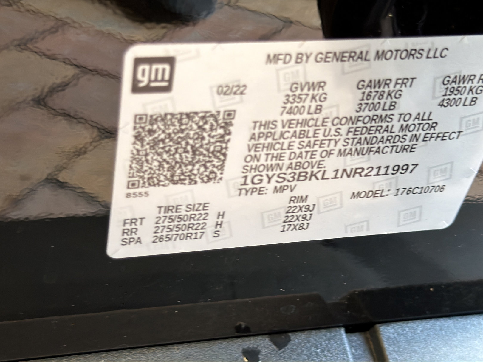 Certified 2022 Cadillac Escalade Premium Luxury RWD image 31