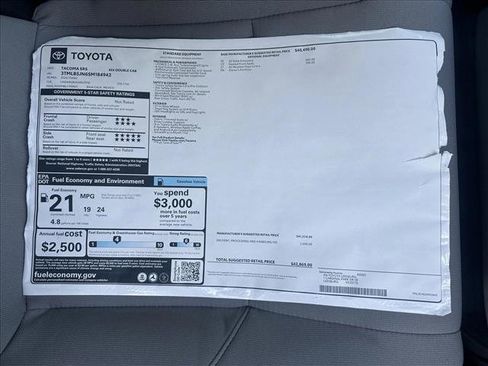 New 2025 Toyota Tacoma SR5 image 25