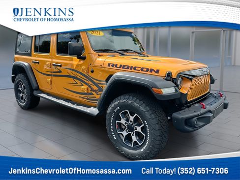 Used 2021 Jeep Wrangler Unlimited Rubicon image 1