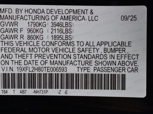 Used 2026 Honda Civic Sport image 37