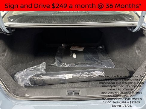 New 2025 Nissan Sentra SV image 33