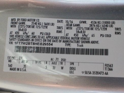 Used 2017 Ford F250 XLT w/ XLT Value Package AWD/4WD image 45