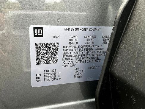 New 2026 Chevrolet Trax ACTIV w/ Sunroof Package image 14