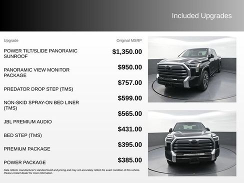 Used 2025 Toyota Tundra Limited AWD/4WD image 4