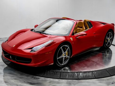 Used 2013 Ferrari 458 Spider 1,600 Original Miles image 7