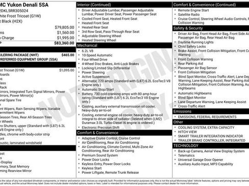 Used 2024 GMC Yukon Denali w/ Max Trailering Package image 6