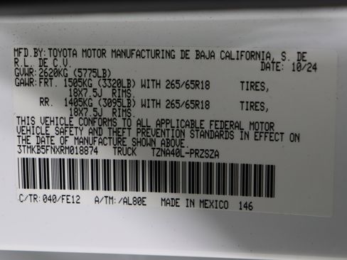 Used 2024 Toyota Tacoma TRD Sport image 39