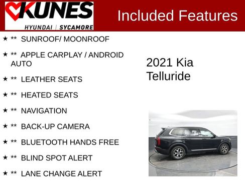 Used 2021 Kia Telluride EX image 2