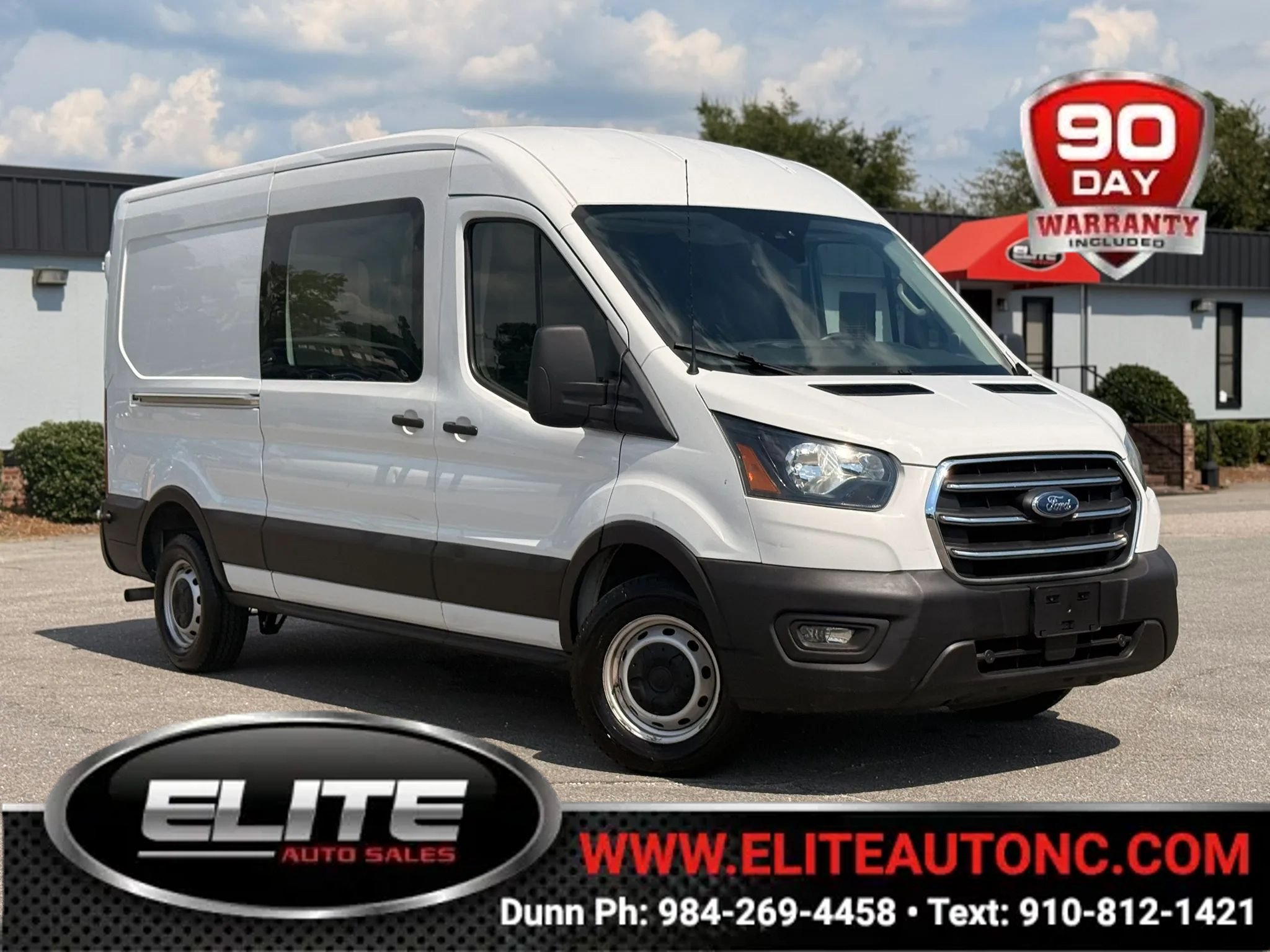 Used 2020 Ford Transit 250 Medium Roof w/ Load Area Protection Package RWD image 1