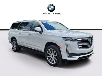 Used 2022 Cadillac Escalade ESV Premium Luxury Platinum w/ Heavy-Duty Trailer Package