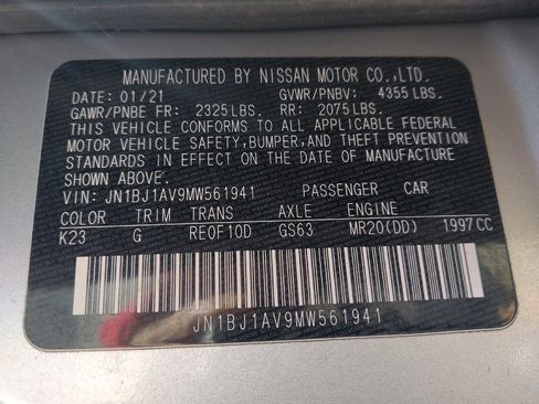 Used 2021 Nissan Rogue Sport S FWD image 33
