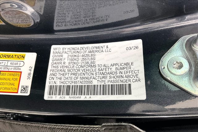 Certified 2026 Honda Accord Touring image 33