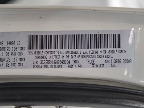 Used 2017 RAM 3500 Laramie Longhorn AWD/4WD image 65