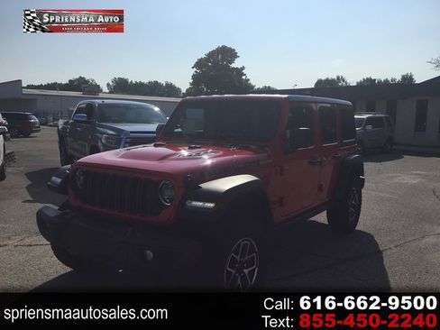 Used 2024 Jeep Wrangler Unlimited Rubicon AWD/4WD image 1