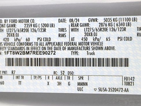 Used 2024 Ford F250 Limited w/ FX4 Off-Road Package image 62