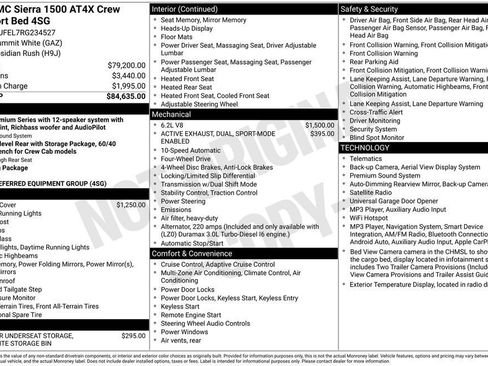 Certified 2024 GMC Sierra 1500 AT4X AWD/4WD image 25