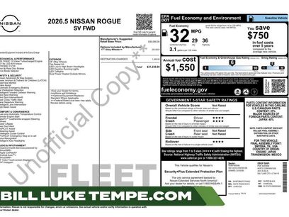 Used 2026 Nissan Rogue SV