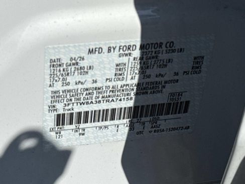 New 2026 Ford Maverick XL FWD image 21