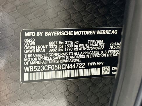 Used 2024 BMW iX xDrive50 w/ Premium Package AWD/4WD image 34