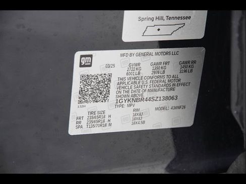 Used 2025 Cadillac XT5 Luxury w/ LPO, Floor Liner Package AWD/4WD image 24